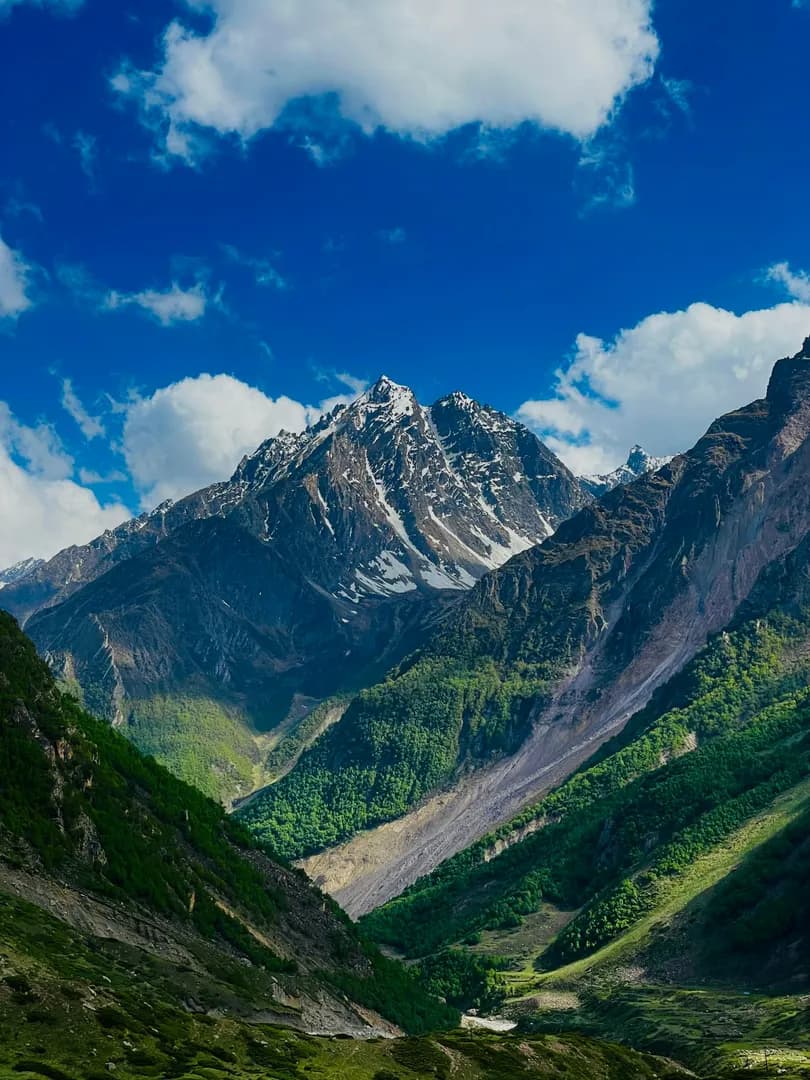 Adi Kailash & Om Parvat mountain landscape